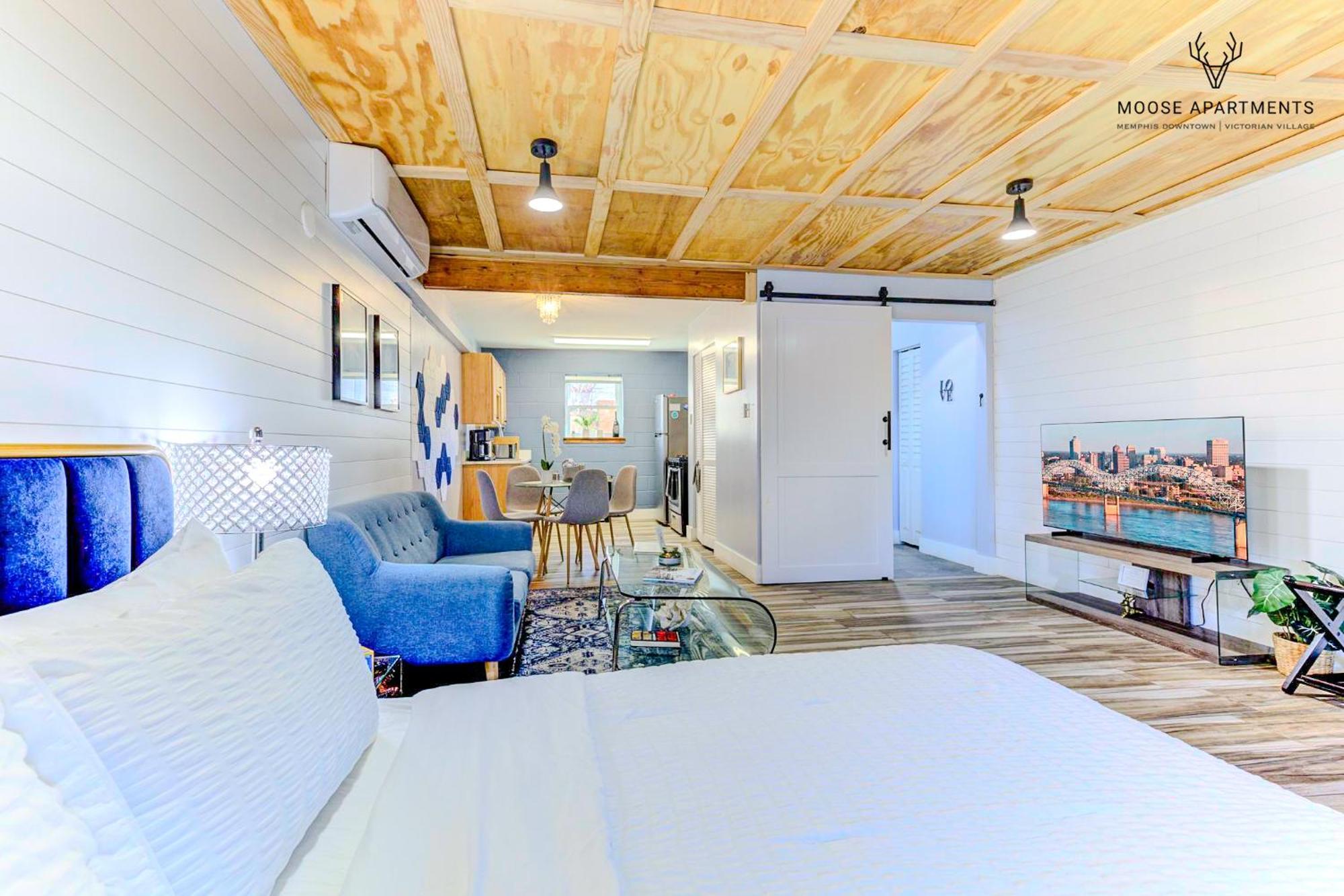 The Moose #3 - Modern Luxe Studio With Free Gated Parking & Wifi Memphis Ngoại thất bức ảnh
