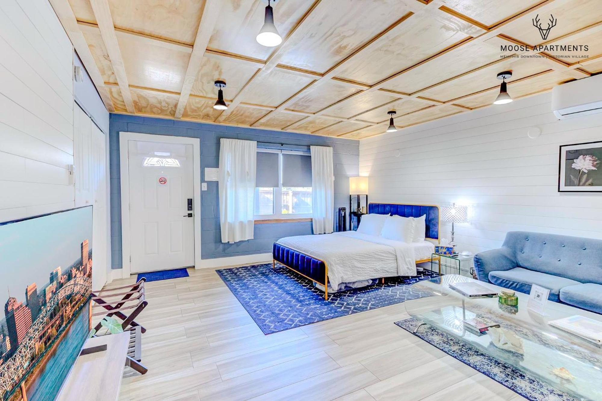 The Moose #3 - Modern Luxe Studio With Free Gated Parking & Wifi Memphis Ngoại thất bức ảnh