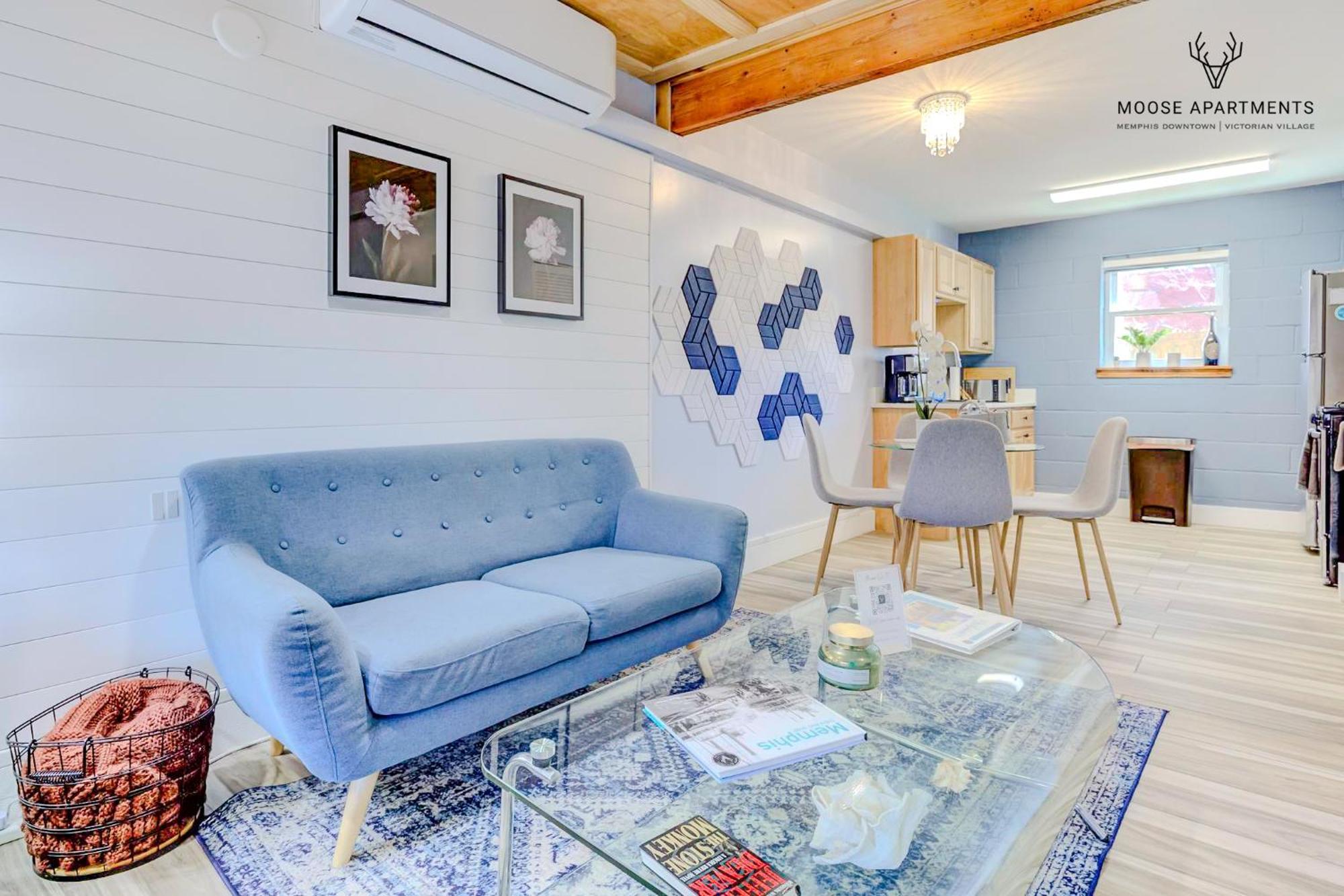 The Moose #3 - Modern Luxe Studio With Free Gated Parking & Wifi Memphis Ngoại thất bức ảnh