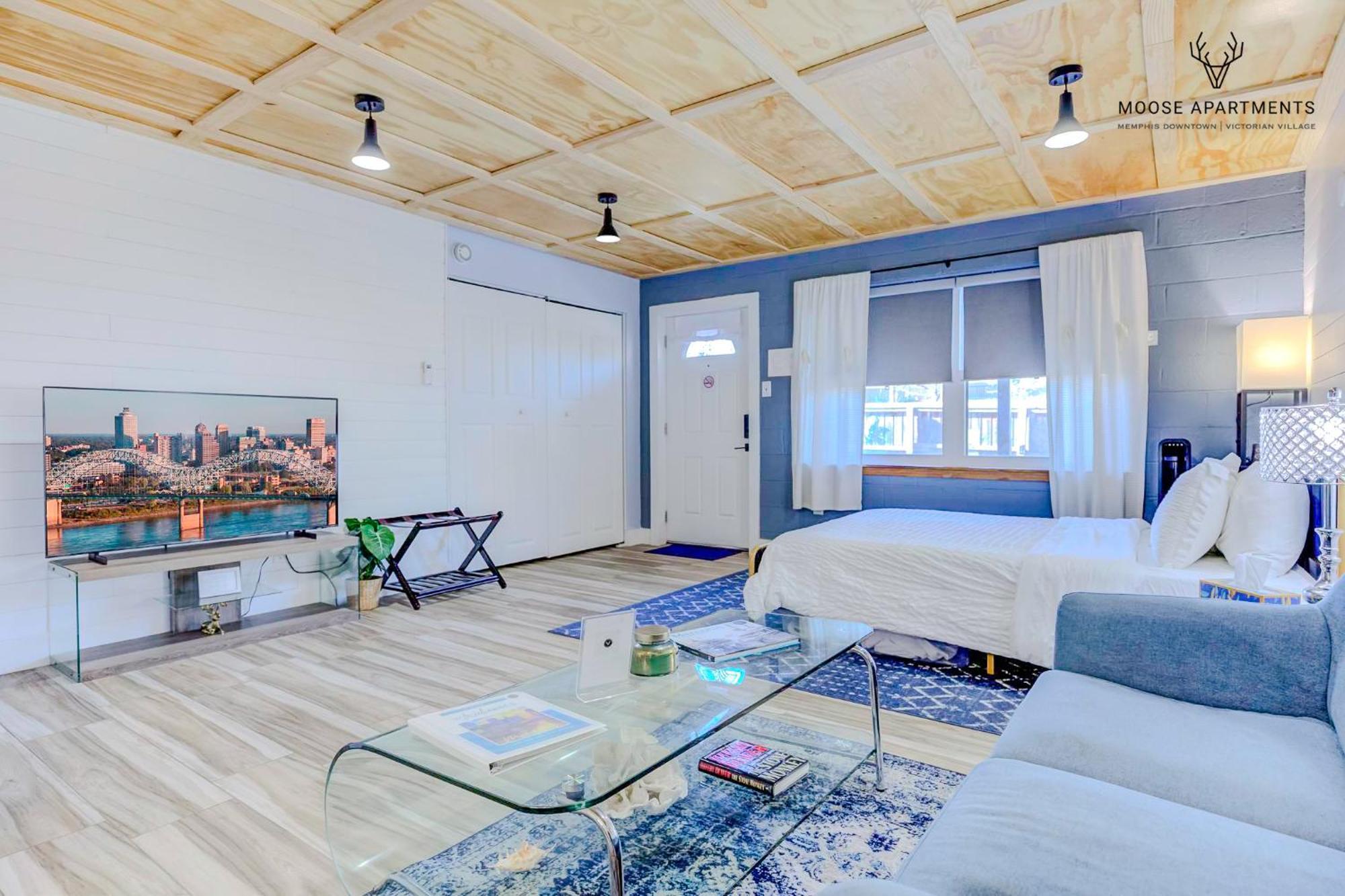 The Moose #3 - Modern Luxe Studio With Free Gated Parking & Wifi Memphis Ngoại thất bức ảnh